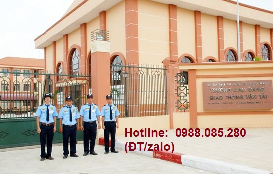 Bảo vệ ngân hàng, trường học, nhà riêng